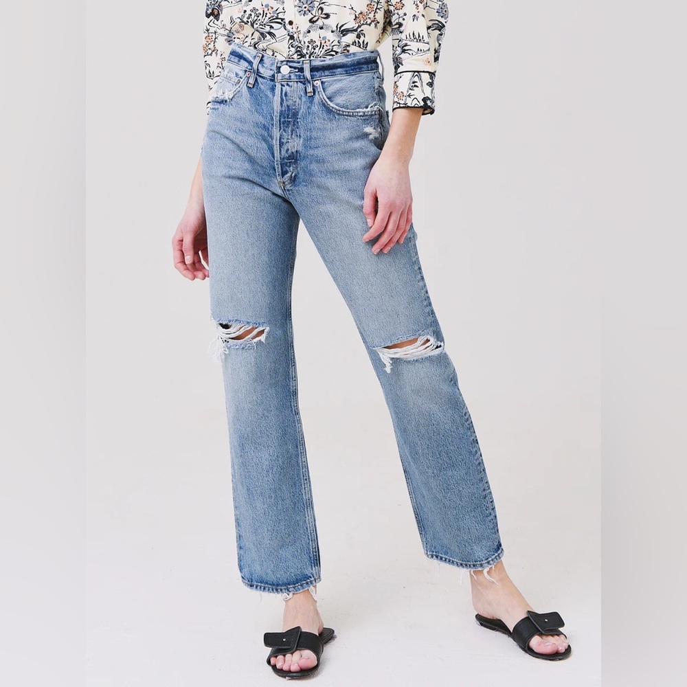 Agolde 90s Mid Rise Loose Fit Jean Sz 30